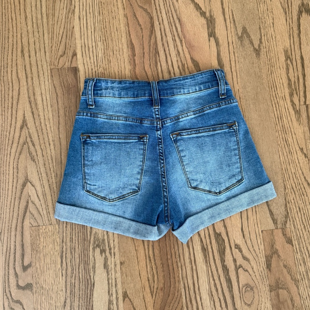 KANCAN High Waist Denim Shorts